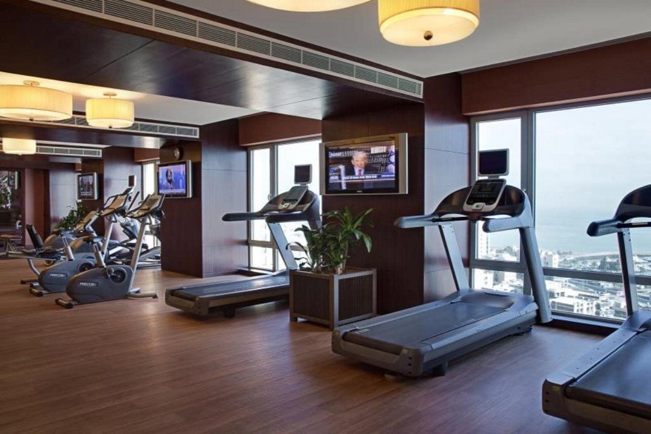 ไฮแอท รีเจนซี อัลกูต มอลล์ Hotel Kuwait City ภายนอก รูปภาพ The gym at the hotel